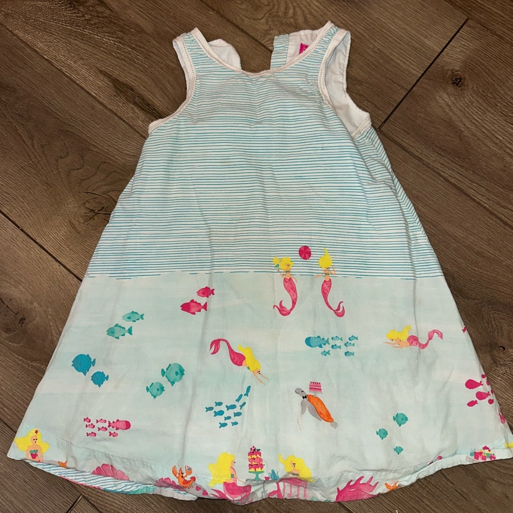 Colorful Mermaid and Sea Creature Dress